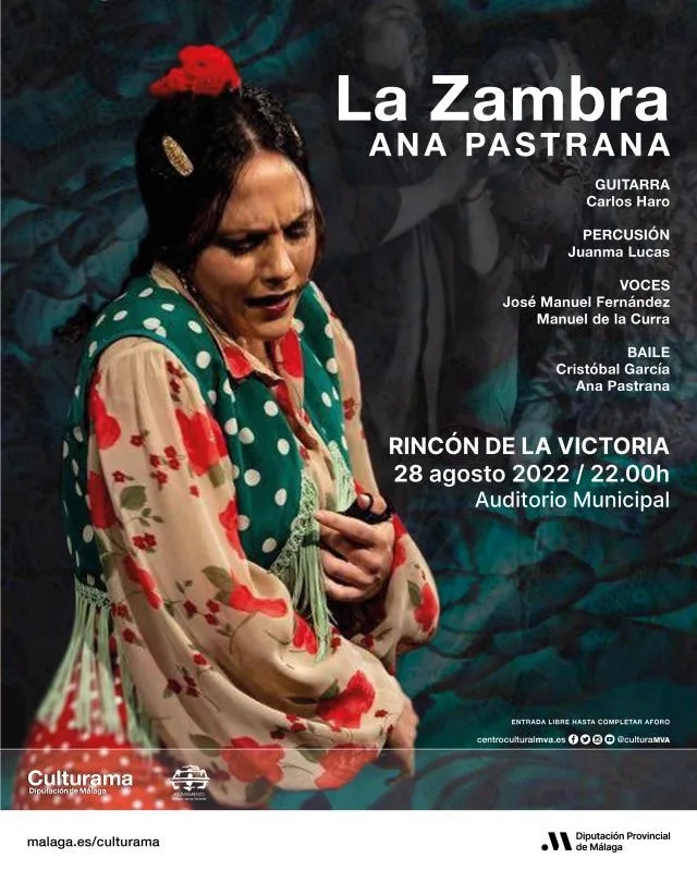 La bailaora Ana Pastrana lleva su espectáculo ‘La Zambra’ a Rincón de la Victoria