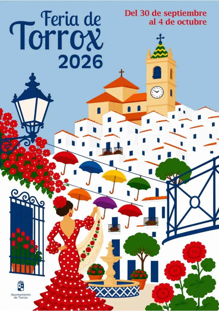 Torrox se prepara para cinco días de feria con Raya Real, Miguel Campello, Maki y María Artés, Javier Ojeda y Paco Candela