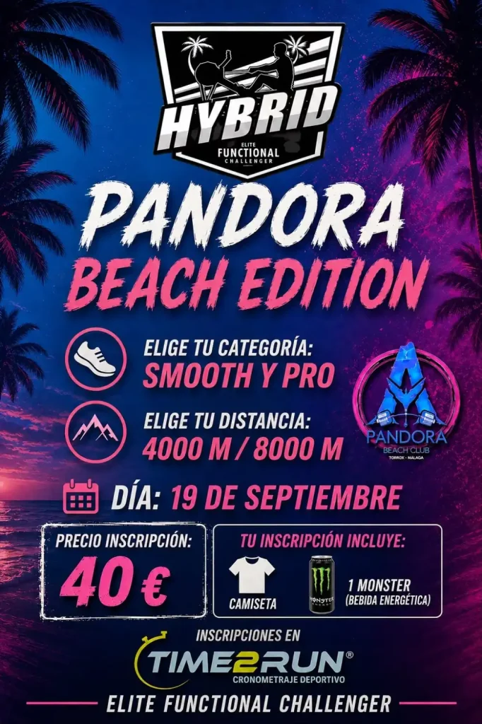 Torrox acoge una competición deportiva híbrida de carrera y fuerza