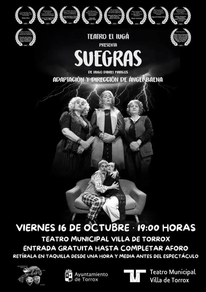 Torrox presenta “Suegras”, de la Compañía de Teatro El Lugá de Almáchar