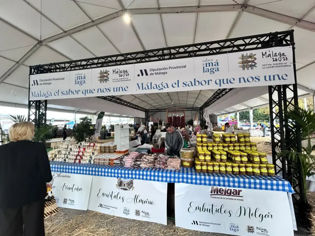 Doce empresas de Sabor a Málaga muestran el potencial agroalimentario de la provincia en FIAX